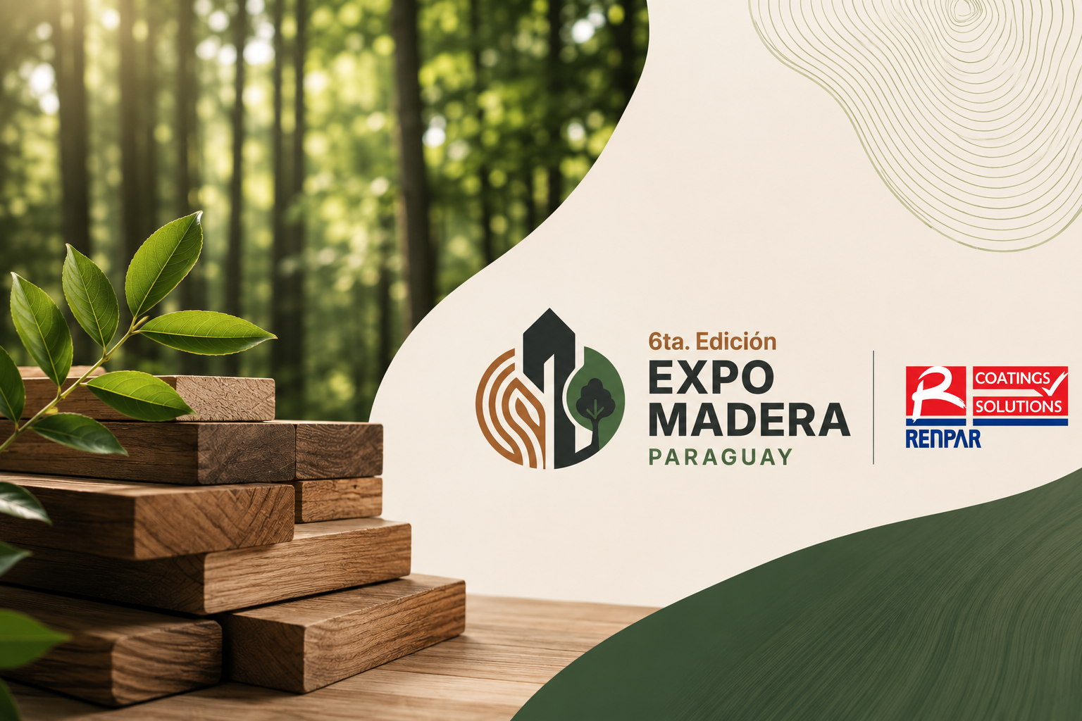 Renpar estará presente en la 6.ª edición de Expo Madera Paraguay 2026